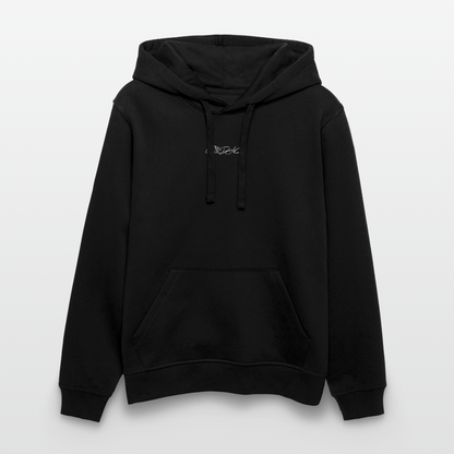 Sweat à capuche YOU'RE vert - noir