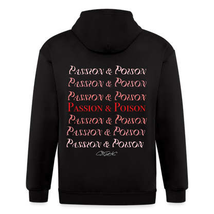Veste unisexe PASSION X POSION - black