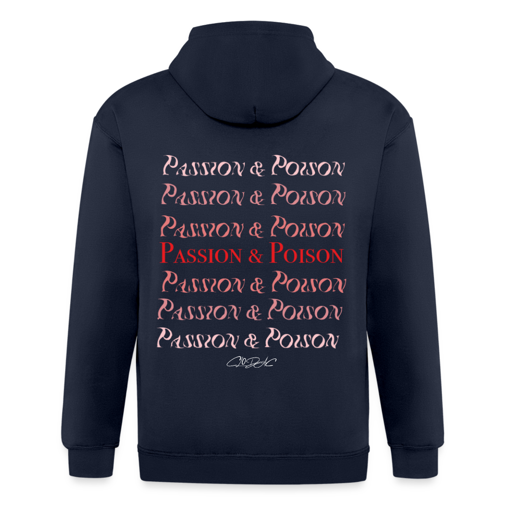 Veste unisexe PASSION X POSION - navy