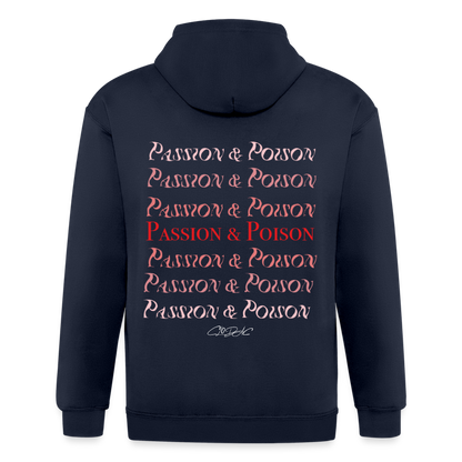 Veste unisexe PASSION X POSION - navy