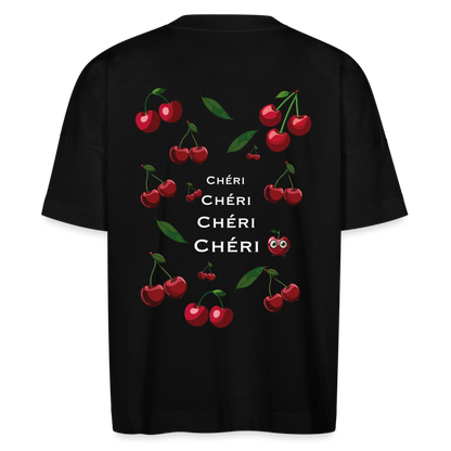 T-shirt oversize CHERI homme - noir