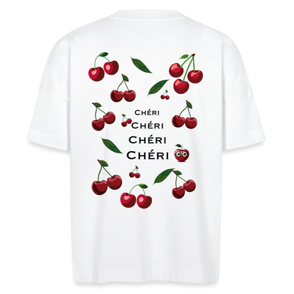 T-shirt oversize CHERI homme - blanc